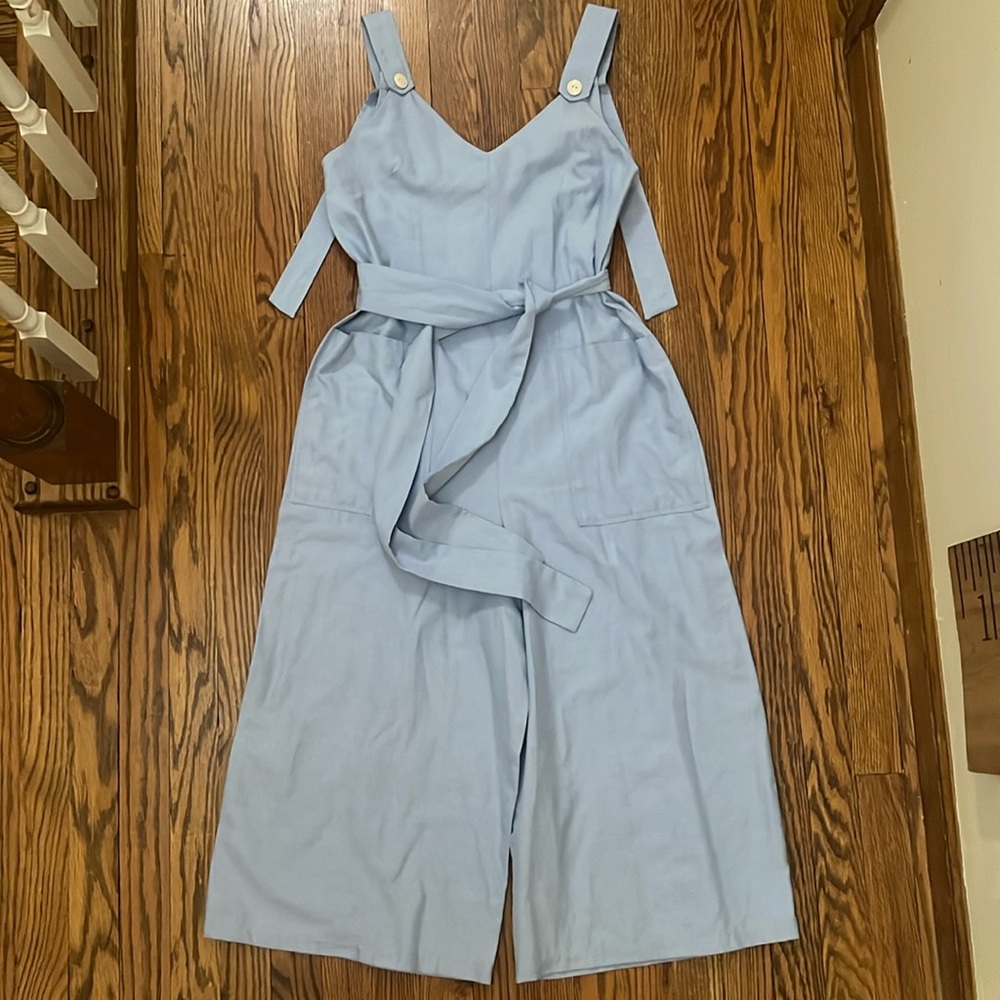 Selfi Size small wide leg cropped length jumpsuit